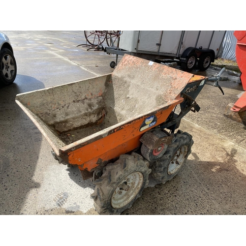 116 - BELL MINI DUMPER WITH HONDA ENGINE NO VAT