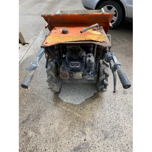 116 - BELL MINI DUMPER WITH HONDA ENGINE NO VAT