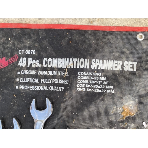 270 - A NEILSEN 48 PIECE COMBINATION SPANNER SET +VAT