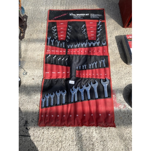 280 - A NEILSEN 50 PIECE SPANNER SET +VAT