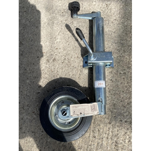 281 - A JOCKEY WHEEL +VAT