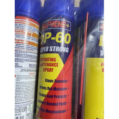 286 - A GROUP OF 24 CANS OF DP-60 SUPER STRONG SPRAY +VAT