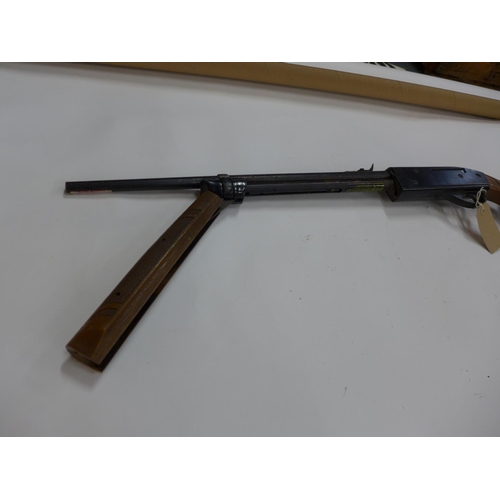 542 - A CROSSMAN 766 .177 CALIBRE PUMP ACTION AIR RIFLE, 54CM BARREL