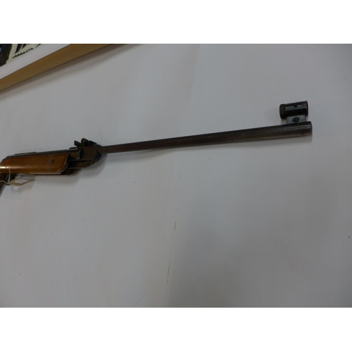 544 - AN ORIGINAL .22 CALIBRE AIR RIFLE, 47.5CM BARREL