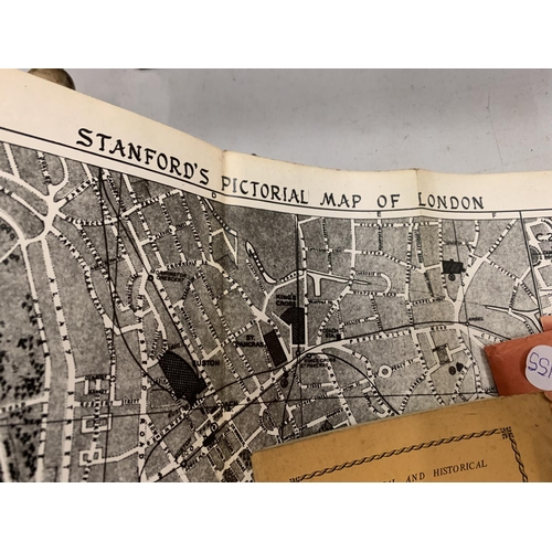 210 - FIVE VARIOUS MAPS TO INCLUDE A HOLMDENS GREATER JOHANNESBURG, BURROWS NORTHWICH, ORDNANCE SURVEY OF ... 