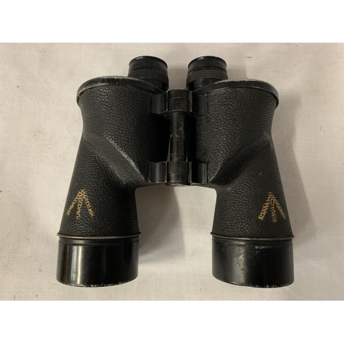 599 - A PAIR OF WW2 7X50 'ANCHOR' BINOCULARS NEW YORK