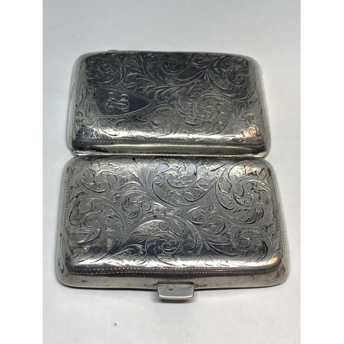 541 - A HALLMARKED BIRMINGHAM SILVER CIGARETTE CASE