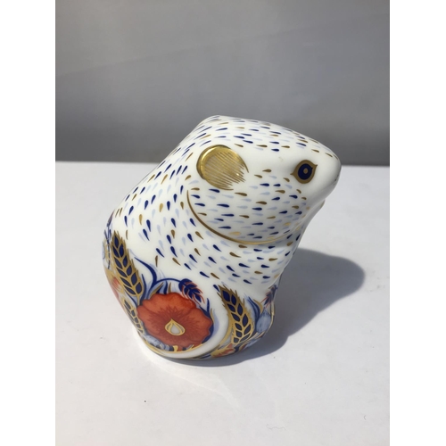 706 - A ROYAL CROWN DERBY POPPY MOUSE