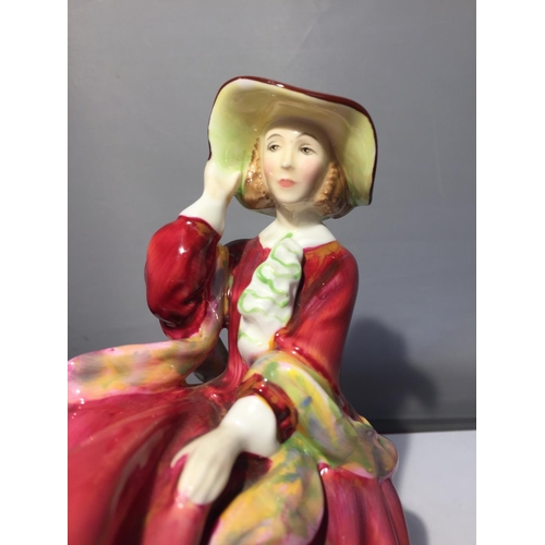 713 - A ROYAL DOULTON FIGURINE TOP O THE HILL