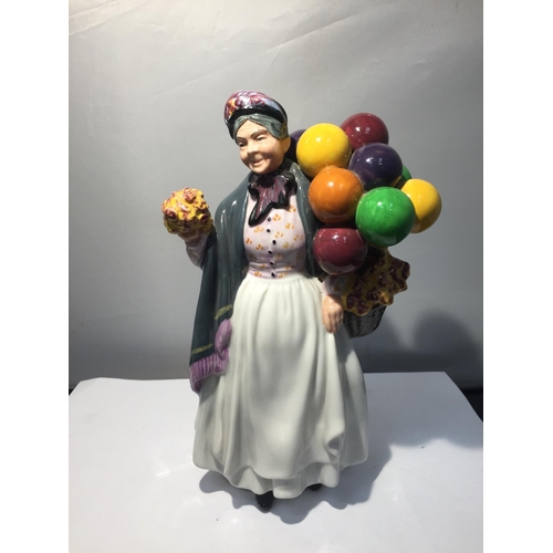 738 - TWO ROYAL DOULTON BALLOON SELLERS TO INCLUDE BIDDY PENNY FARTHING AND THE BALLOON MAN