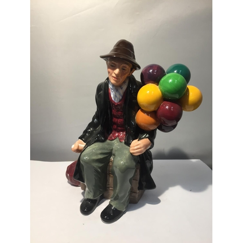 738 - TWO ROYAL DOULTON BALLOON SELLERS TO INCLUDE BIDDY PENNY FARTHING AND THE BALLOON MAN