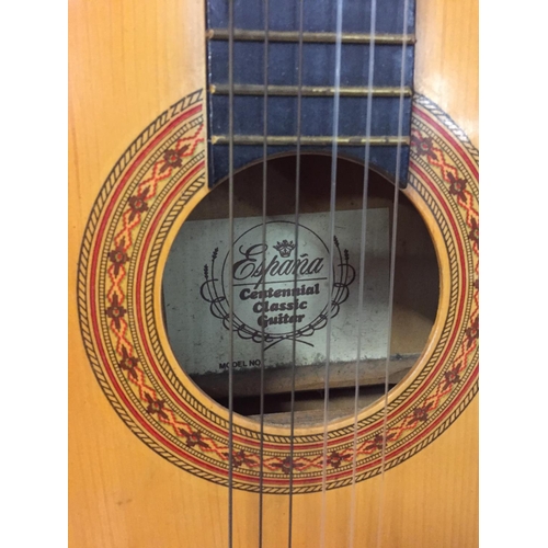 266 - A SPANISH GUITAR