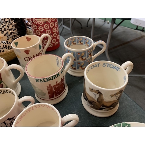 162 - A COLLECTION OF EMMA BRIDGEWATER CERAMICS TO INCLUDE MUGS, PLATES AND DIFFUSERS