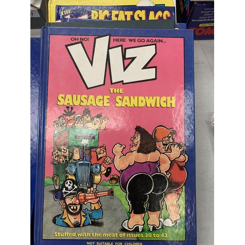 405 - A COLLECTION OF VIZ ANNUALS