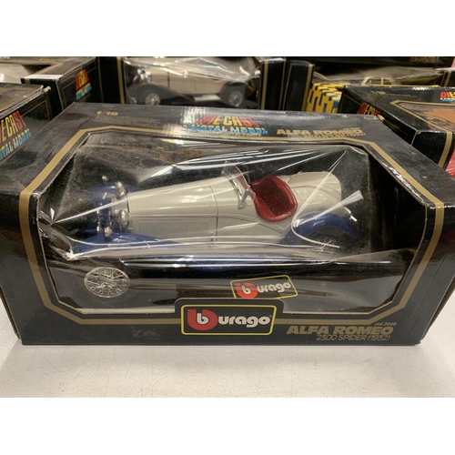 421 - A BOXED 'DIE-CAST ALFA ROMEO 2300 SPIDER' MODEL CAR