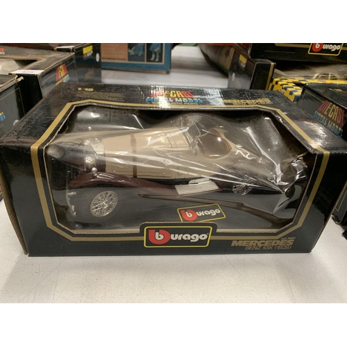 422 - A BOXED 'DIE-CAST MERCEDED BENZ SSK' MODEL CAR