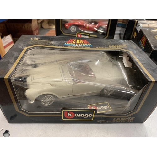 425 - A BOXED 'DIE-CAST LANCIA AURELIA B24 SPIDER' MODEL CAR