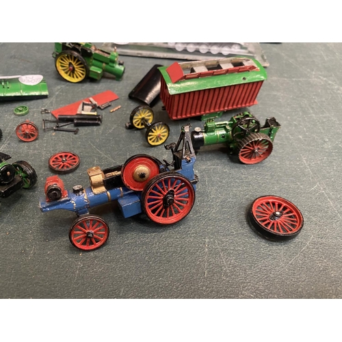 500 - VARIOUS MODEL STEAM ENGINES AND PARTS