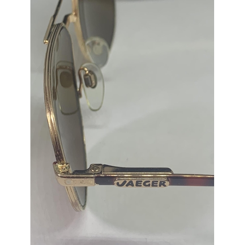 681 - A PAIR OF JAEGER SUNGLASSES