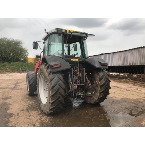 107 - MASSEY FERGUSON 6190 TRACTOR WITH FORE END LOADER R REG -ELECTRICS NEED ATTENTION+ VAT