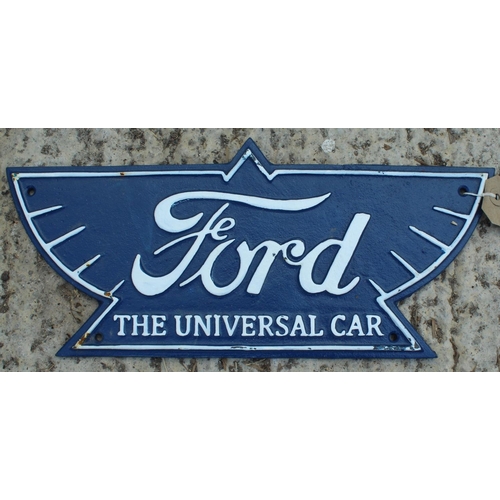 27 - FORD CAR SIGN NO VAT