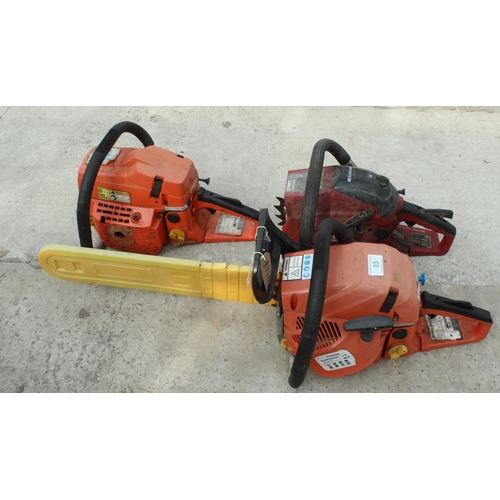 33 - 3  CHAIN SAWS +VAT