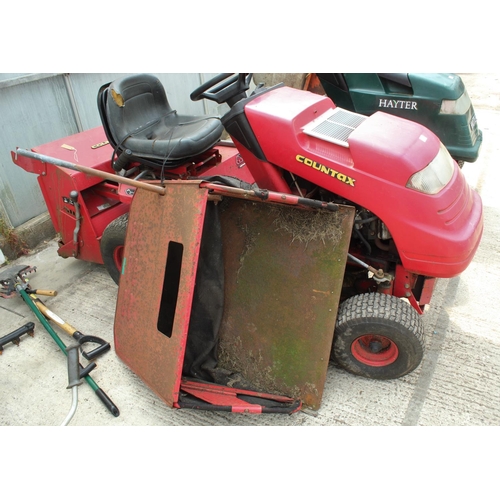 96 - COUNTAX RIDE ON MOWER  NO VAT