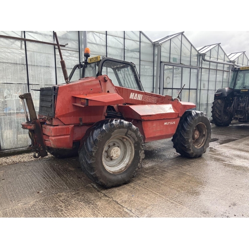 103 - MANITOU TELESCOPIC LOADER + PALLET TINES OWNED FROM NEW 15 YEARS NOT BEEN ON ROAD SO NO LOG BOOK USE... 