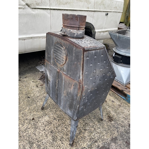 106A - A CAST IRON LOG BURNER