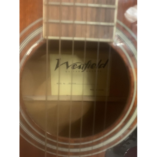 282 - A WESTFILED ACCOUSTIC GUITAR