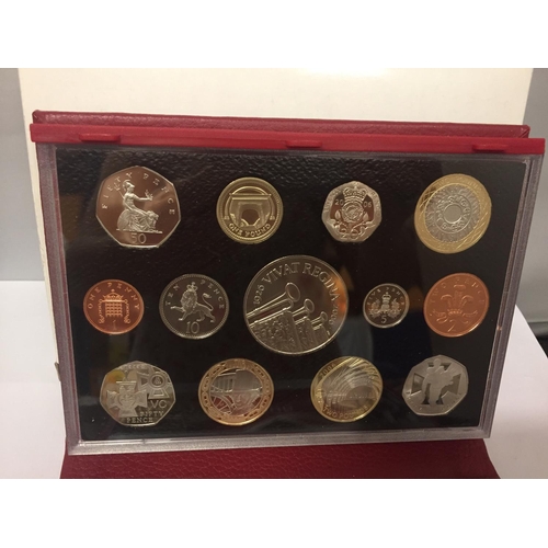365 - A ROYAL MINT 2006 THIRTEEN COIN PROOF SET IN HARD CASE WITH COA .