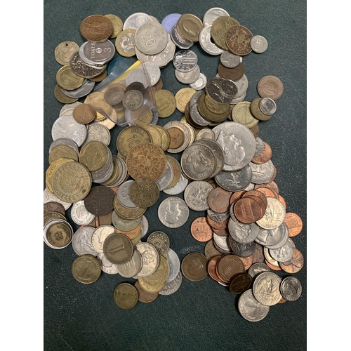 373 - VARIOUS USA, CONTINENTAL AND OTHER FOREIGN COINS