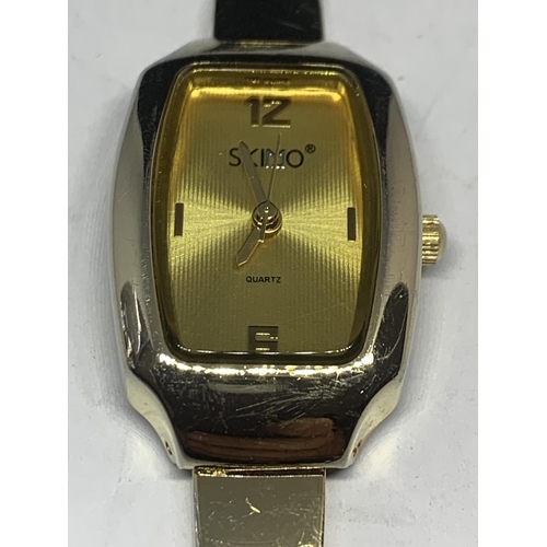 558 - A SKIMO WRIST WATCH SEEN WORKING BUT NO WARRANTY