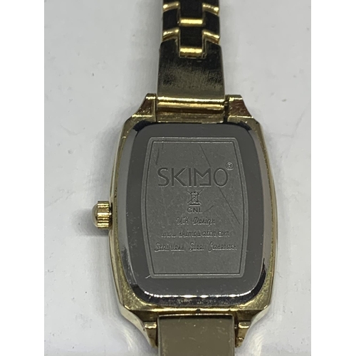 558 - A SKIMO WRIST WATCH SEEN WORKING BUT NO WARRANTY