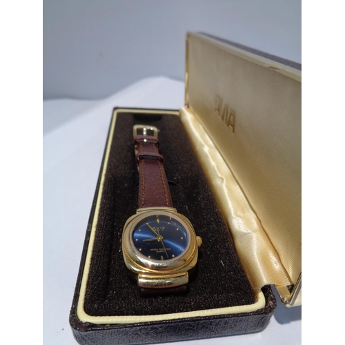 615 - A BOXED AVIA WRIST WATCH SEEN IN WORKING ORDER BUT NO WARRANTY