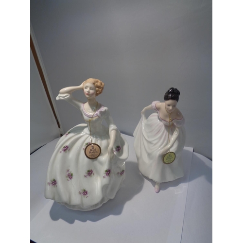 712 - TWO ROYAL DOULTON FIGURINES MAUREEN AND DANIELLE