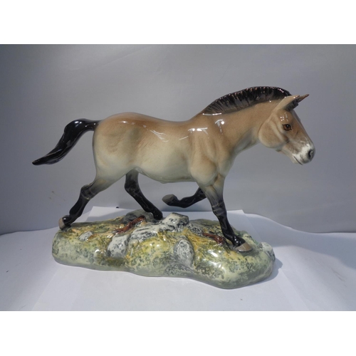 730 - A BOXED LIMITED EDITION BESWICK PRZEWALSKI'S WILD HORSE