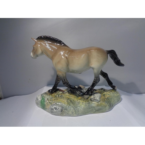 730 - A BOXED LIMITED EDITION BESWICK PRZEWALSKI'S WILD HORSE