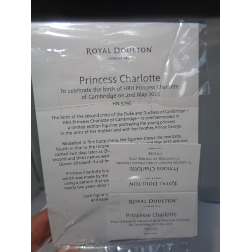 752 - A BOXED LIMITED EDITION ROYAL DOULTON FIGURINE PRINCESS CHARLOTTE