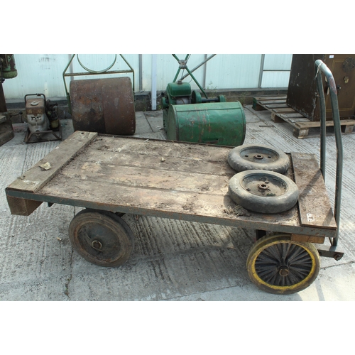 1 - 4 WHEEL TRUCK NO VAT