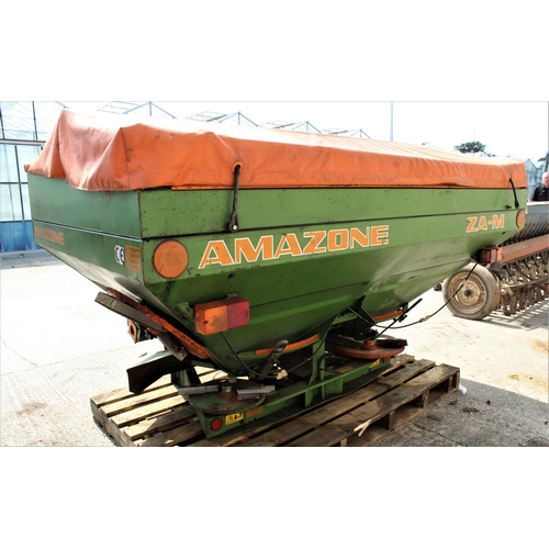 112 - AMAZONE TWIN DISC FERTILIZER SPREADER NO VAT