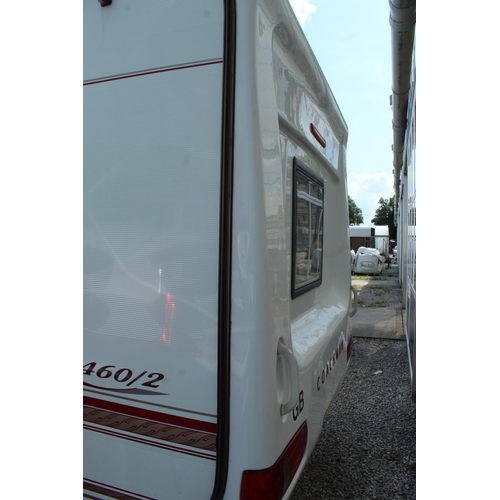 133 - COACHMAN TWO BIRTH 460/2 CARAVAN 2002/2003 YEAR OF MANUFACTURE MANY EXTRAS TO INCLUDE TRUMA MOVER CA... 