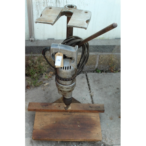 2 - WOLF PILLAR DRILL NO VAT