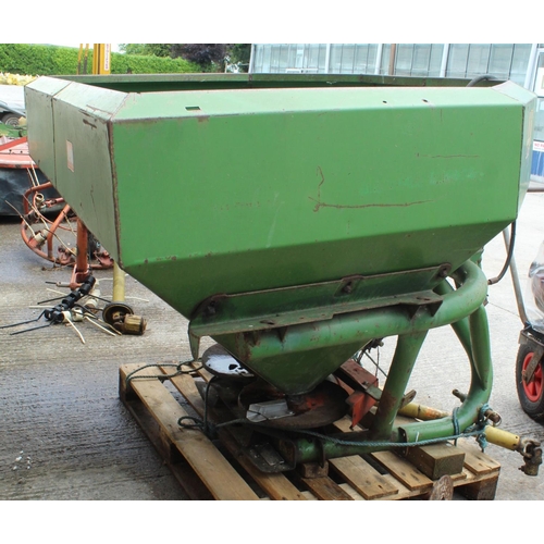 152 - AMAZONE ZA 1204  FERTILIZER SPINNER WORKING ORDER + VAT