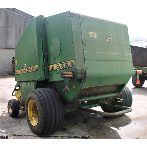 127 - JOHN DEERE 575 BALER FULL ROLL NET ELECTRIC  CONTROL BOX & PTO SHAFT TO BE COLLECTED FROM THE PAY OF... 