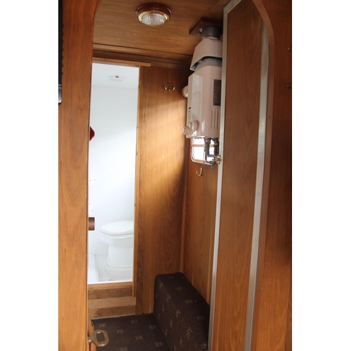 134 - AN EQUINOX TRIPLE AXLE PROFESSIONAL CONVERSION TO A GLAMPING TRAILER WITH SPACE FOR A HARLEY DAVIDSO... 