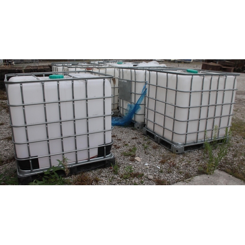 279 - 5 IBC TANKS NO VAT