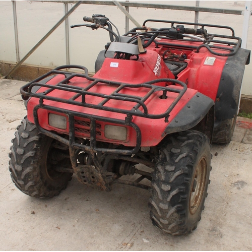 99 - HONDA QUAD BIKE NO VAT