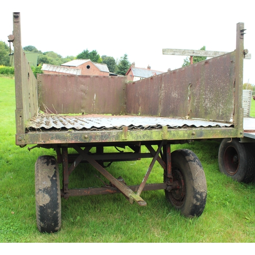 104A - 3 WAY TIPPING TRAILER  12' LONG X 8' WIDE  + VAT