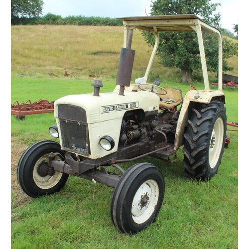 109 - DAVID BROWN 885 TRACTOR  + VAT